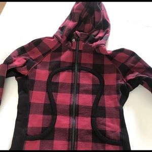 Size 8 Lululemon Scuba Hoodie in rare print.